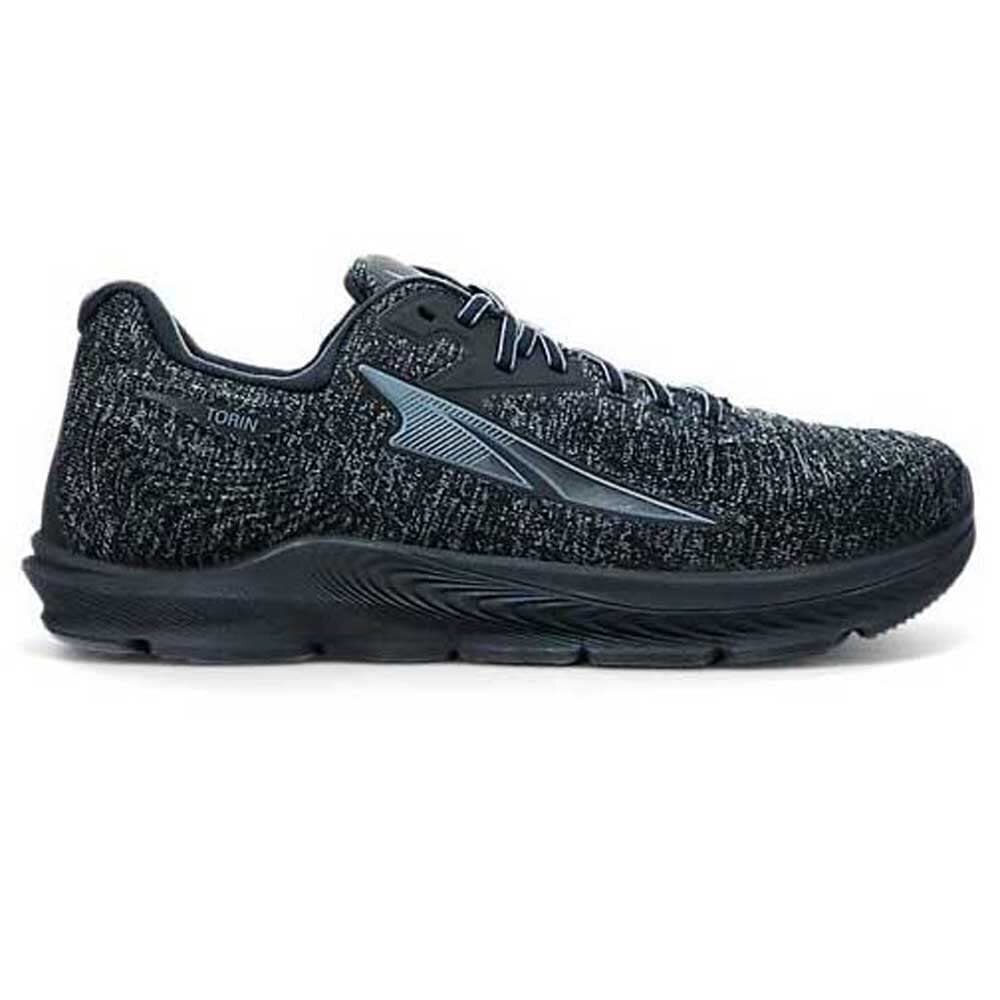 ALTRA Men's Torin 5 Luxe Running Shoe, Black/Black, 9.5 Medium